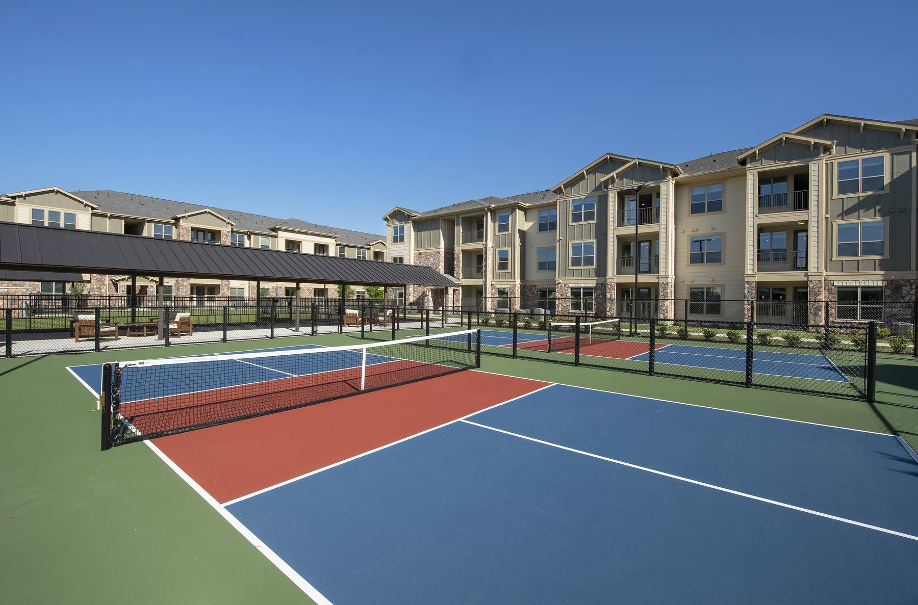 Pickleball court
